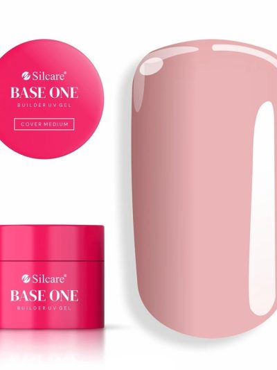 Silcare Base One Cover Medium żel budujący do paznokci 100g