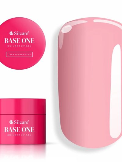 Silcare Base One Dark French Pink żel budujący do paznokci 50g