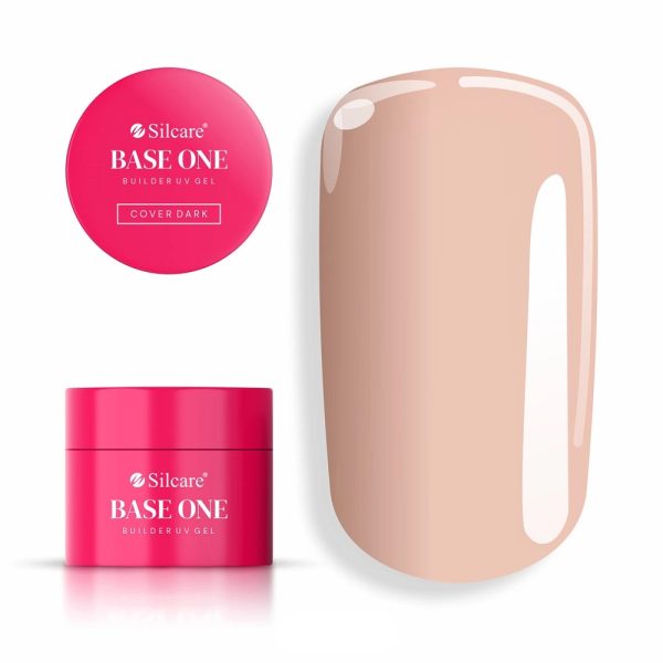 Silcare Base One Cover Dark żel budujący do paznokci 50g