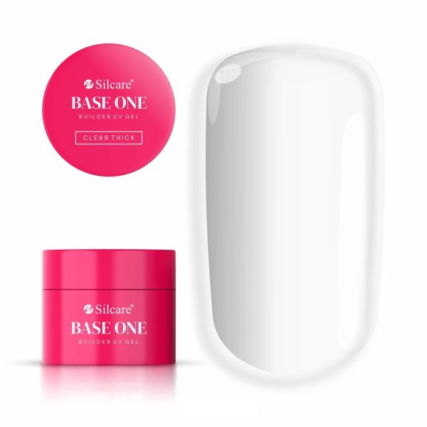 Silcare Base One Clear Thick żel budujący do paznokci 50g