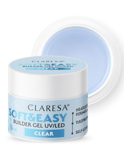 Claresa Soft&Easy Builder Gel żel budujący Clear 45g