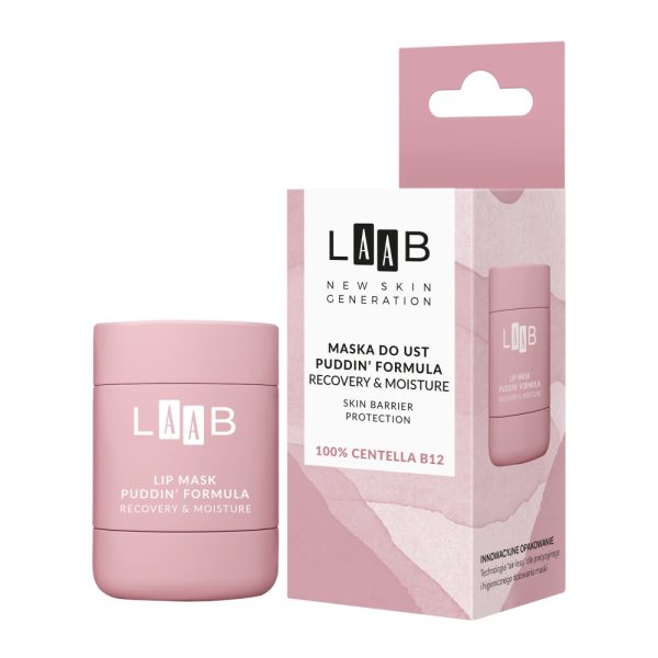 LAAB maska do ust puddin' formula Recovery & Moisture 15g