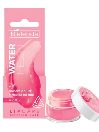 Bielenda Lip Care Sleeping Mask 2w1 balsam do ust + maska na noc Watermelon 10g