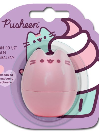Pusheen Lipbalm 3D balsam do ust Truskawka 4g