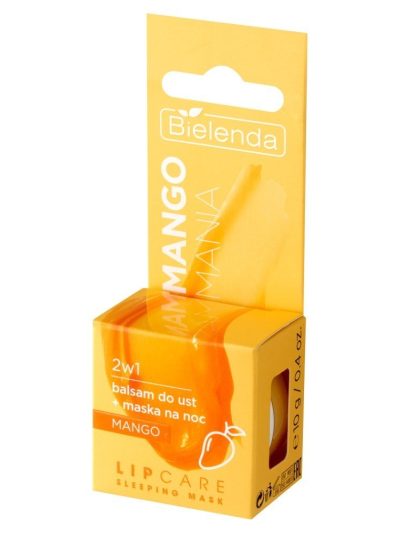 Bielenda Lip Care balsam do ust + maska na noc 2w1 Melon Mania 10g