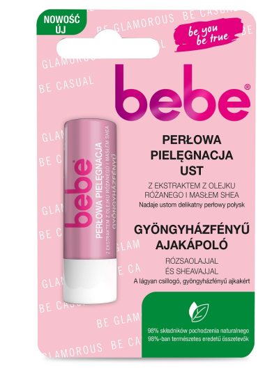 Bebe Young Care pielęgnacyjna szminka do ust Perłowa 4.9g
