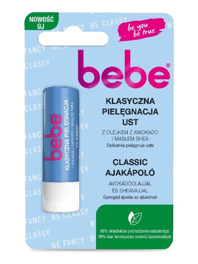 Bebe Young Care pielęgnacyjna szminka do ust Klasyczna 4.9g