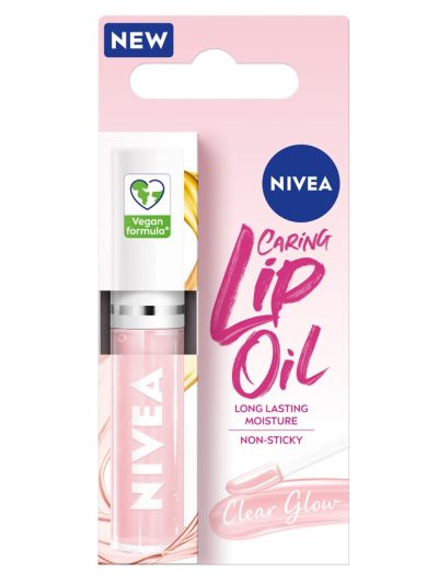 Nivea Caring Lip Oil pielęgnujący olejek do ust Clear Glow 5.5ml