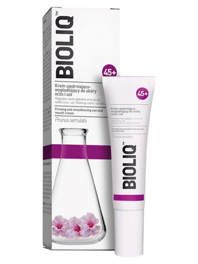 BIOLIQ 45+ krem ujędrniająco-wygładzający do skóry oczu i ust 15ml