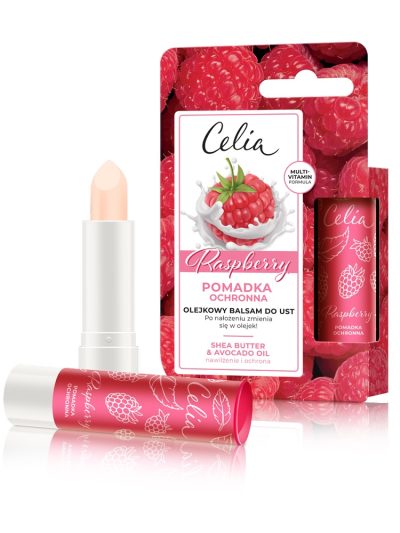 Celia Olejkowy balsam do ust Raspberry