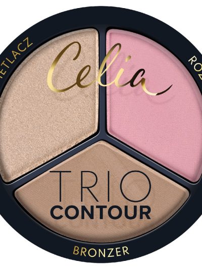 Celia Trio Contour zestaw do konturowania twarzy w pudrze 01