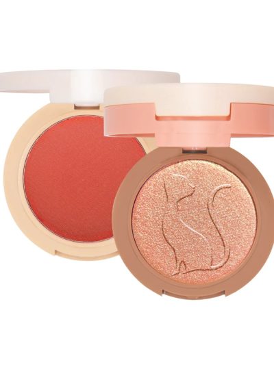 J.Cat Beauty 2 in 1 Piece Of Cake Blush + Highlighter róż i rozświetlacz 103 Mcflirty 12.1g
