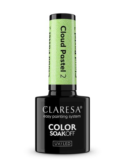 Claresa Color Soak Off UV/LED Cloud Pastel lakier hybrydowy 2 5g