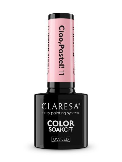 Claresa Color Soak Off UV/LED Ciao Pastel! lakier hybrydowy 11 5g