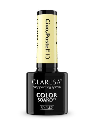 Claresa Color Soak Off UV/LED Ciao Pastel! lakier hybrydowy 10 5g