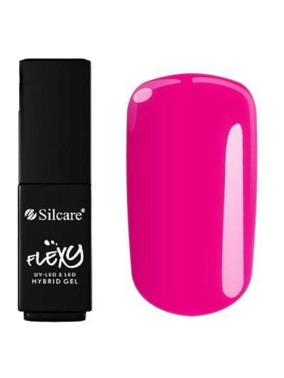 Silcare Flexy Hybrid Gel Pink lakier hybrydowy 1 Magenta 4.5g