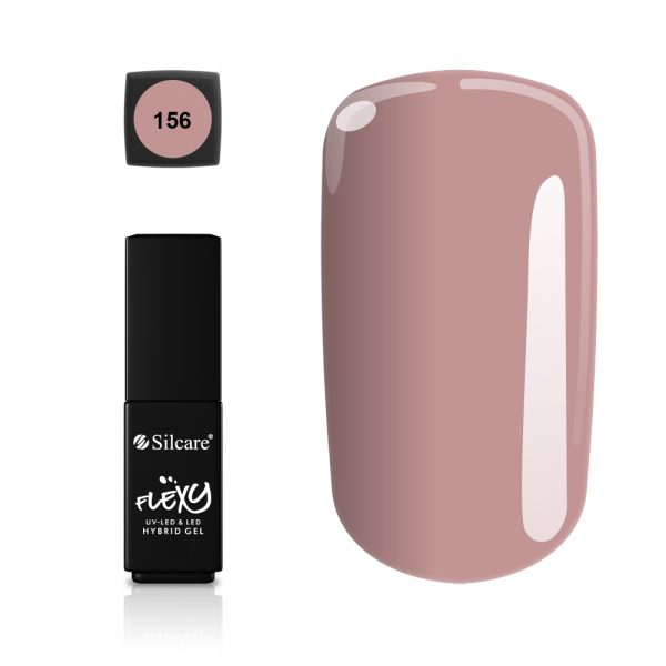 Silcare Flexy Hybrid Gel Glamour lakier hybrydowy 156 4.5g