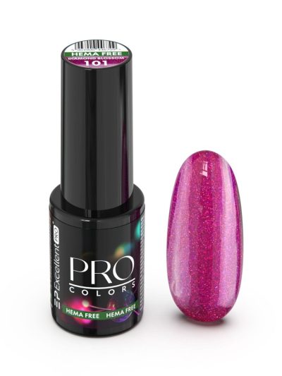 Excellent PRO Pro Colors Hema Free lakier hybrydowy 101 Diamond Blossom 7g