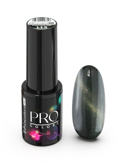 Excellent PRO Pro Colors CatEye lakier hybrydowy 115 Christmas Tree 7g