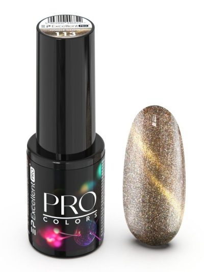 Excellent PRO Pro Colors CatEye lakier hybrydowy 113 Jingle Glow 7g