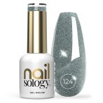 Clavier Nailsology lakier hybrydowy z brokatem 124 Sea Life Blue 8ml