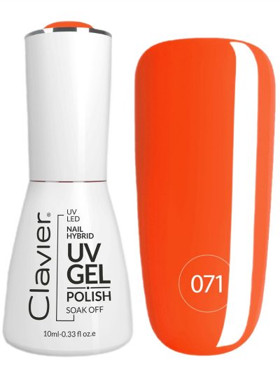Clavier Luxury lakier hybrydowy 071 Orange Soda 10ml