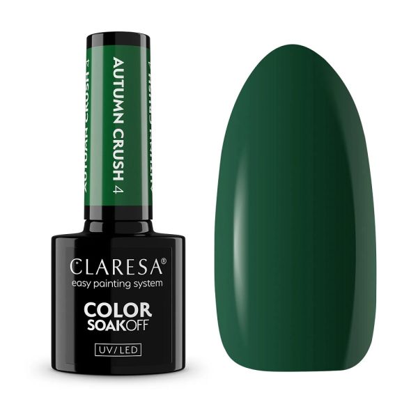 Claresa Color Soak Off UV/LED Autumn Crush lakier hybrydowy 4 5g