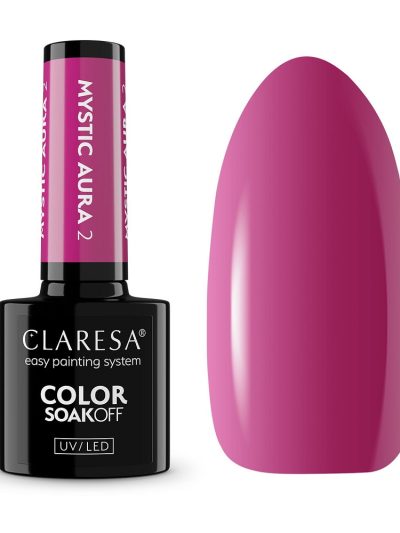 Claresa Color Soak Off UV/LED Mystic Aura lakier hybrydowy 2 5g