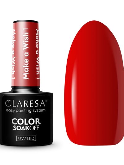 Claresa Color Soak Off UV/LED Make a Wish lakier hybrydowy 1 5g