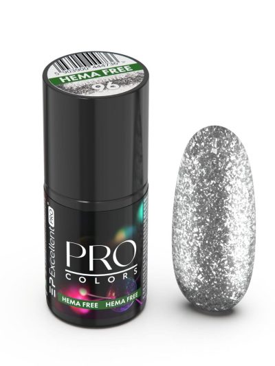 Excellent PRO Pro Colors Hema Free lakier hybrydowy 96 Full Glitter 7g