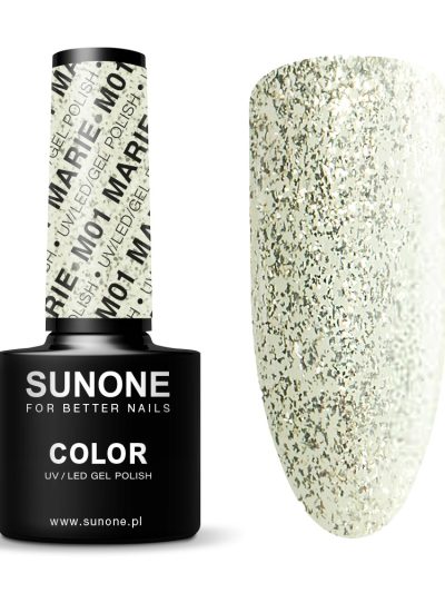 Sunone UV/LED Gel Polish Color lakier hybrydowy M01 Marie 5g