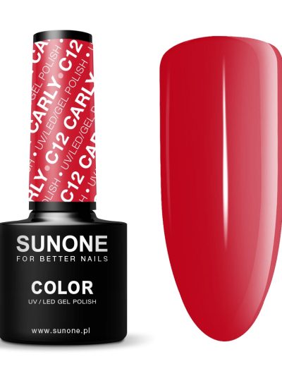 Sunone UV/LED Gel Polish Color lakier hybrydowy C12 Carly 5g