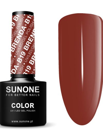 Sunone UV/LED Gel Polish Color lakier hybrydowy B19 Brenda 5g