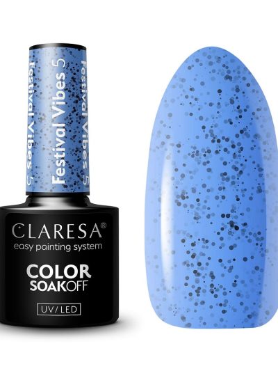 Claresa Soak Off UV/LED Festival Vibes lakier hybrydowy 5 5g