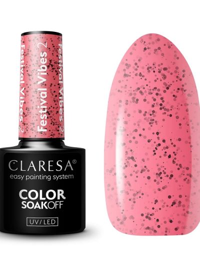Claresa Soak Off UV/LED Festival Vibes lakier hybrydowy 2 5g