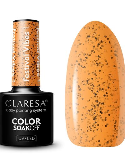 Claresa Soak Off UV/LED Festival Vibes lakier hybrydowy 1 5g