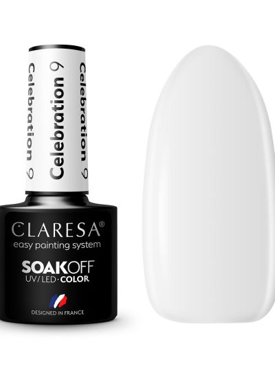 Claresa Soak Off UV/LED Celebration lakier hybrydowy 9 5g