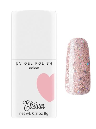 Elisium Colour UV Gel Polish lakier hybrydowy 078 Elegant Gold 9g