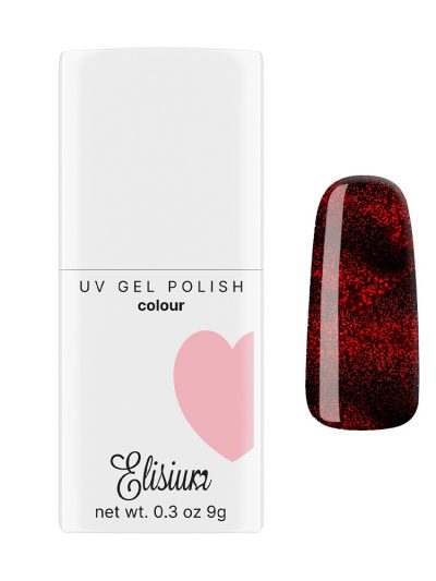 Elisium Colour UV Gel Polish lakier hybrydowy 116 Redlicious 9g