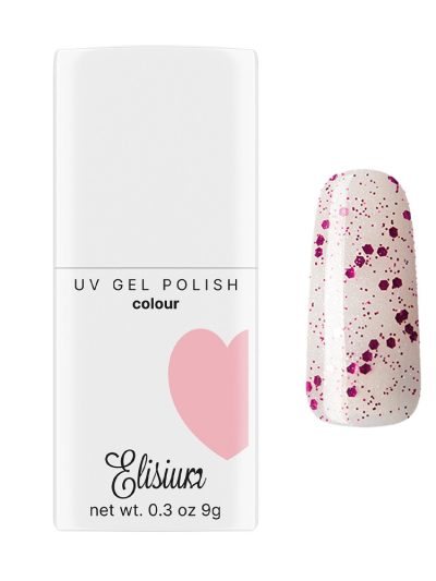 Elisium Colour UV Gel Polish lakier hybrydowy 099 Glitter Joy 9g