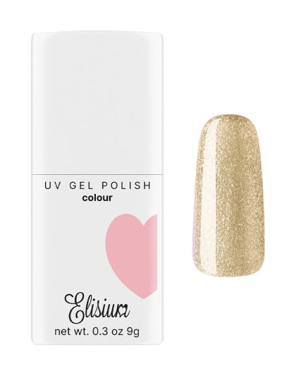 Elisium Colour UV Gel Polish lakier hybrydowy 071 Eldorado Gold 9g