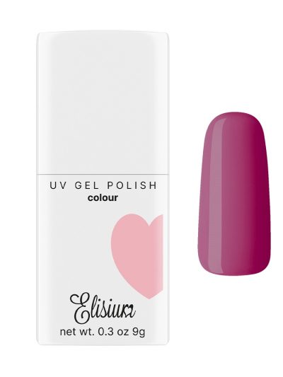 Elisium Colour UV Gel Polish lakier hybrydowy 010 Purple Cherry 9g