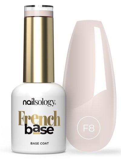 Clavier Nailsology French Base kolorowa baza hybrydowa F8 Rassjelly 8ml