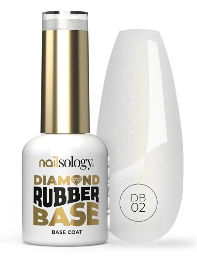 Clavier Nailsology Diamond Rubber Base baza hybrydowa DB02 Beach Babe 8ml