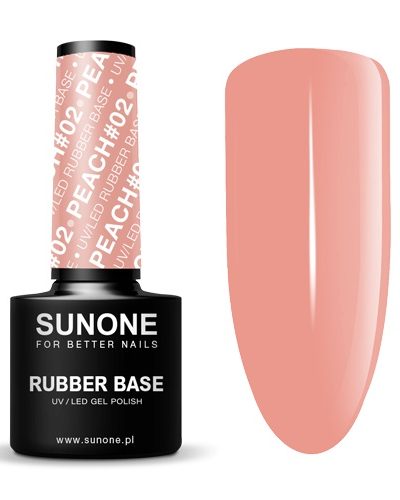 Sunone Rubber Base baza kauczukowa Peach #02 5g