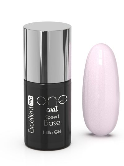 Excellent PRO One Coat Speed Base kryjąca baza hybrydowa Little Girl 7g