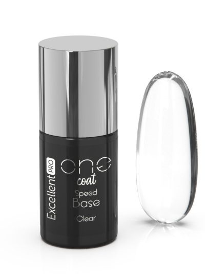 Excellent PRO One Coat Speed Base baza hybrydowa Clear 7g