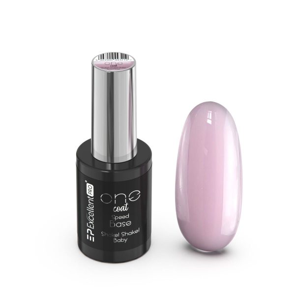 Excellent PRO One Coat Speed Base kryjąca baza hybrydowa Shake! Shake! Baby 11g