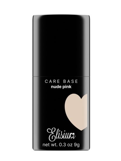 Elisium Care Base baza do lakieru hybrydowego Nude Pink 9g