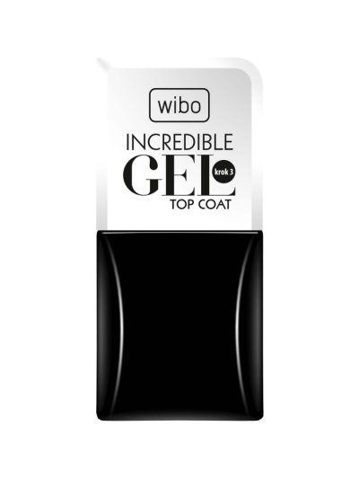 Wibo Incredible Gel Top Coat preparat utwardzający do paznokci 8.5ml